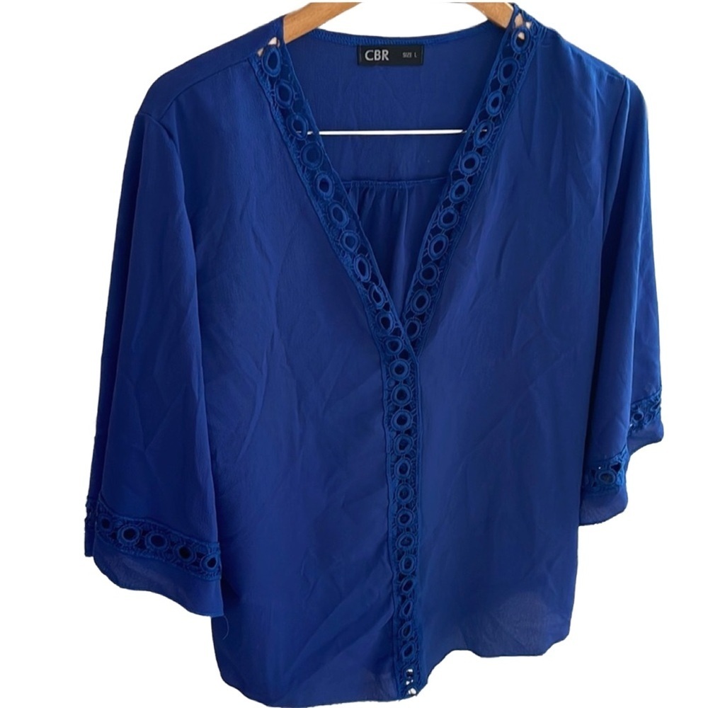 CBR top size L )GUC blue color